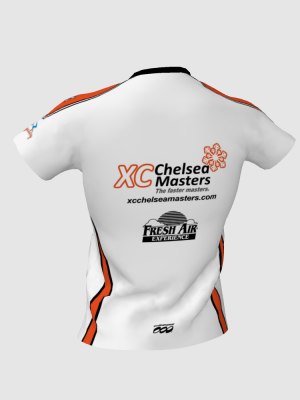 Podiumwear Women's V-Neck Tee (Nordic Skiing) Back View