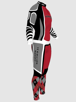 Podiumwear Nordic Child's Two-Piece Race Suit (Nordic Skiing) Side View