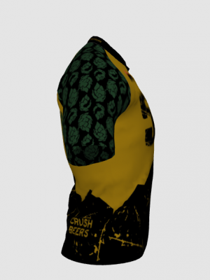 Podiumwear Men's V-Neck Tee (Running) Side View