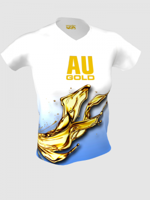 Podiumwear Women's V-Neck Tee (Nordic Skiing) Front View