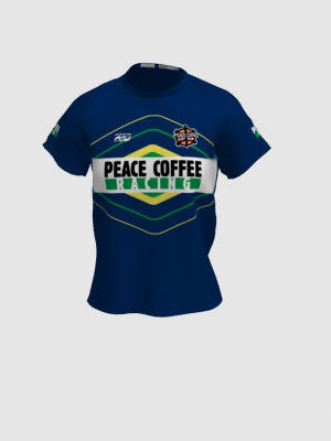 Podiumwear Women's Crew Neck Tee (Running) Front View