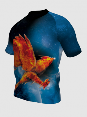 Podiumwear Men's V-Neck Tee (Running) Side View