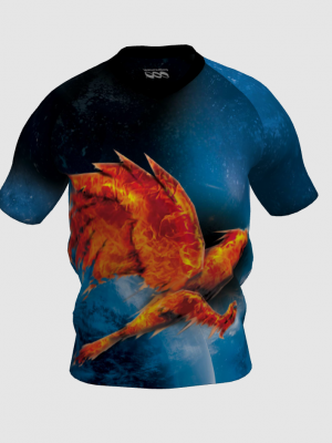 Podiumwear Men's V-Neck Tee (Running) Front View