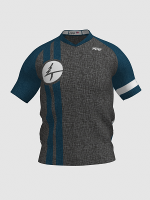 Podiumwear Men's V-Neck Tee (Running) Front View