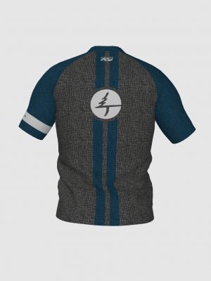 Podiumwear Men's V-Neck Tee (Running) Back View