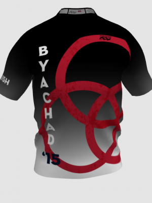 Podiumwear Men's V-Neck Tee (Running) Front View