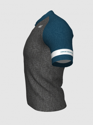 Podiumwear Men's V-Neck Tee (Running) Side View