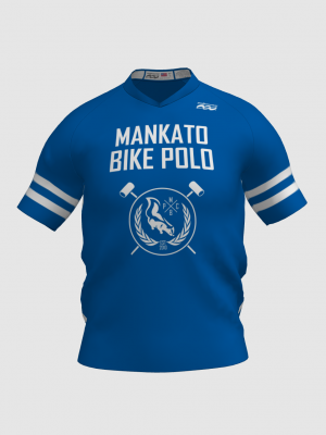 Podiumwear Men's V-Neck Tee (Running) Front View