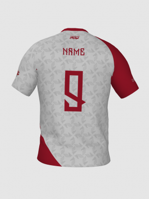 Podiumwear Men's V-Neck Tee (Running) Back View