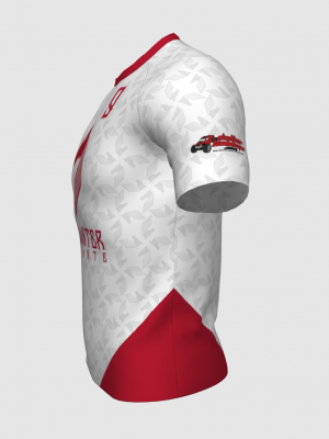 Podiumwear Men's V-Neck Tee (Running) Side View