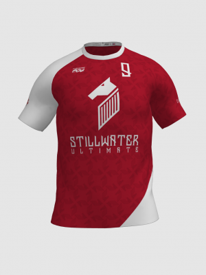 Podiumwear Men's V-Neck Tee (Running) Front View