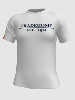 Podiumwear Women's Crew Neck Tee (Running) Front View