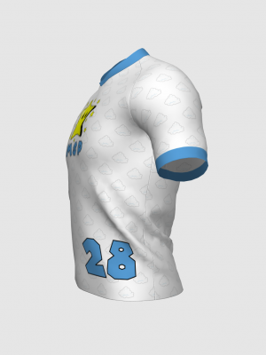 Podiumwear Men's V-Neck Tee (Running) Side View