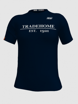 Podiumwear Women's Crew Neck Tee (Running) Front View