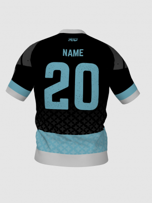 Podiumwear Men's V-Neck Tee (Running) Back View