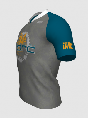 Podiumwear Men's V-Neck Tee (Running) Side View