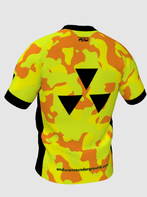 Podiumwear Men's V-Neck Tee (Running) Back View