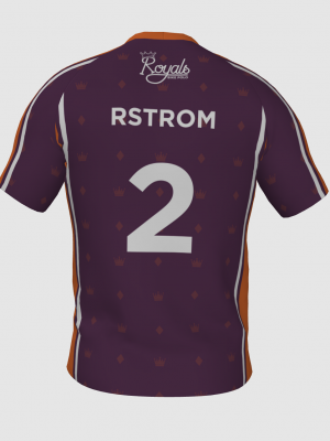 Podiumwear Men's V-Neck Tee (Running) Back View