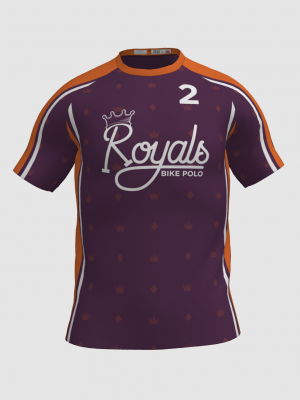 Podiumwear Men's V-Neck Tee (Running) Front View