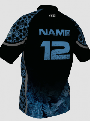 Podiumwear Men's V-Neck Tee (Running) Back View