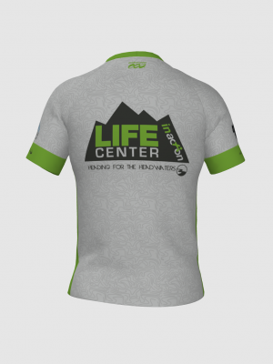 Podiumwear Women's Crew Neck Tee (Running) Back View