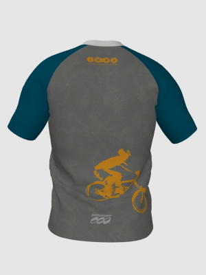 Podiumwear Men's V-Neck Tee (Running) Back View