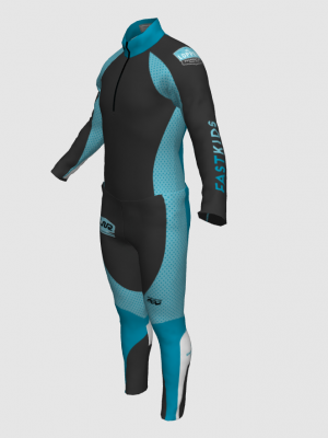 Podiumwear Nordic Child's Two-Piece Race Suit (Nordic Skiing) Side View