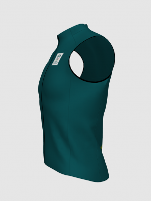 Podiumwear Silver Vest Unisex (Nordic Skiing) Side View