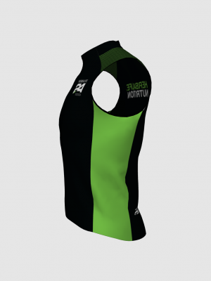 Podiumwear Silver Vest Unisex (Nordic Skiing) Side View