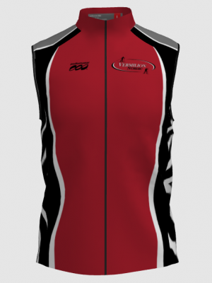 Podiumwear Silver Vest Unisex (Nordic Skiing) Front View