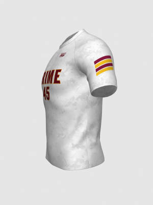 Podiumwear Men's V-Neck Tee (Running) Side View