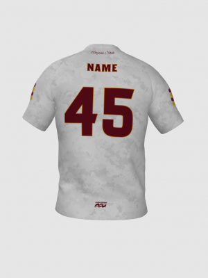 Podiumwear Men's V-Neck Tee (Running) Back View