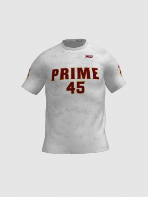 Podiumwear Men's V-Neck Tee (Running) Front View