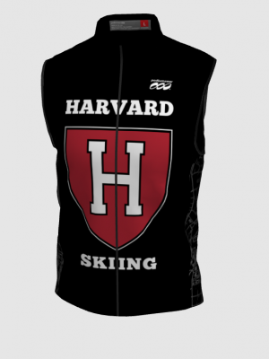 Podiumwear Silver Vest Unisex (Nordic Skiing) Front View