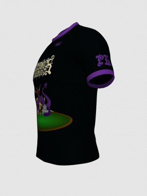 Podiumwear Men's V-Neck Tee (Running) Side View