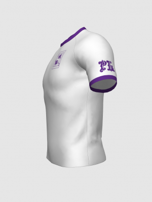 Podiumwear Men's V-Neck Tee (Running) Side View