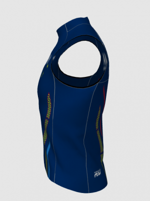 Podiumwear Unisex Silver Vest