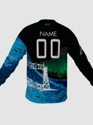 Podiumwear Unisex Crew Neck LS Tee - New Fabric 2025!