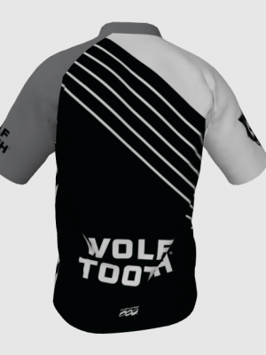 Podiumwear Men's V-Neck Tee (Running) Back View