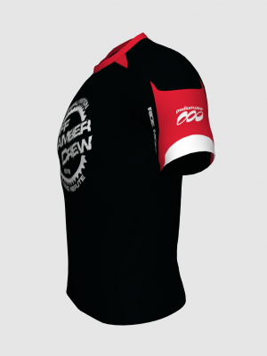 Podiumwear Men's Crew Neck Tee (Running) Side View