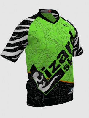 Podiumwear Men's V-Neck Tee (Running) Side View