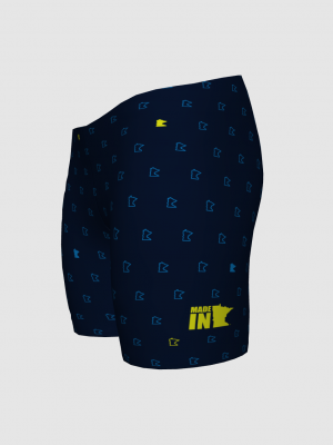 Podiumwear Men's Compression Short (Running) Side View