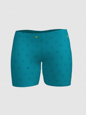 Podiumwear Women's Compression Short (Running) Front View