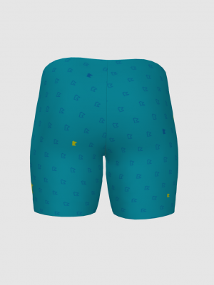 Podiumwear Women's Compression Short (Running) Back View