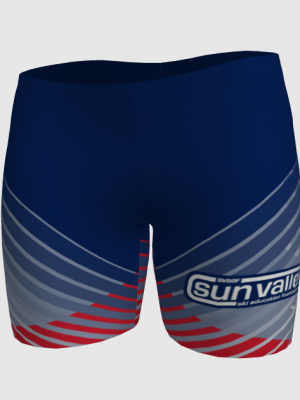 Podiumwear Men's Compression Short (Running) Front View