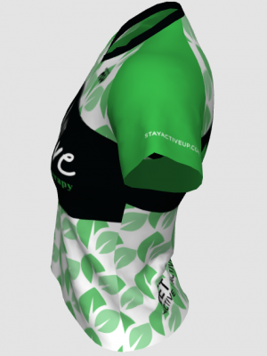 Podiumwear Women's Silver Short Sleeve MTB Jersey - NEW FABRIC 2025!