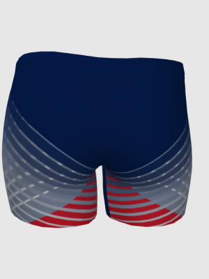 Podiumwear Women's Compression Short (Running) Back View