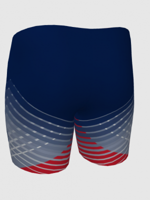 Podiumwear Men's Compression Short (Running) Back View