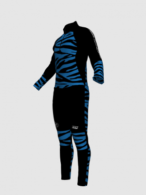 Podiumwear Nordic Child's Two-Piece Race Suit (Nordic Skiing) Side View