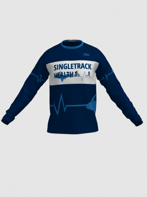 Podiumwear Unisex Silver Long Sleeve Tech Tee - New Fabric 2025!